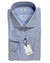 Barba Dress Shirt Blue White Navy Stripes