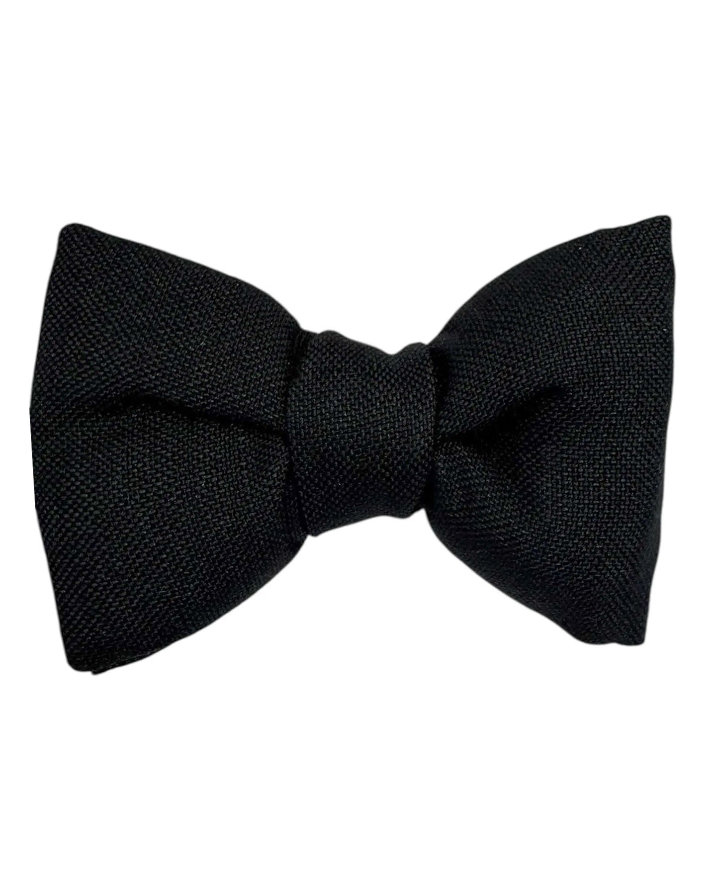 Tom Ford Silk Bow Tie Barathea Black