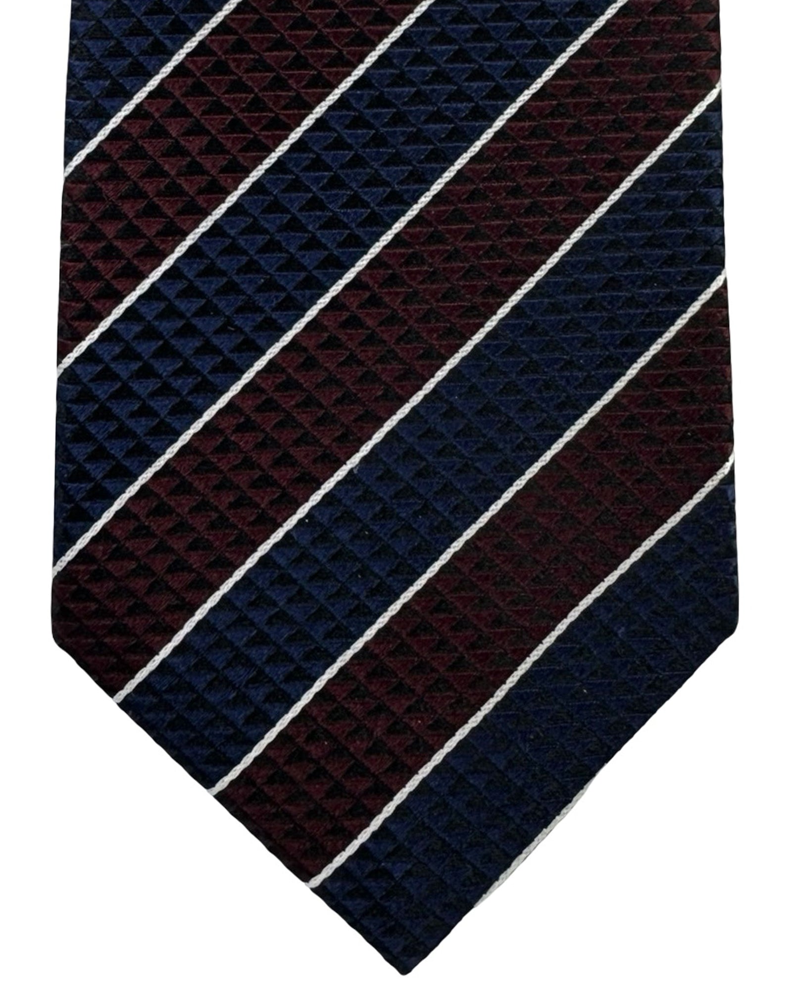 Battisti Sevenfold Tie Hand Made In Italy