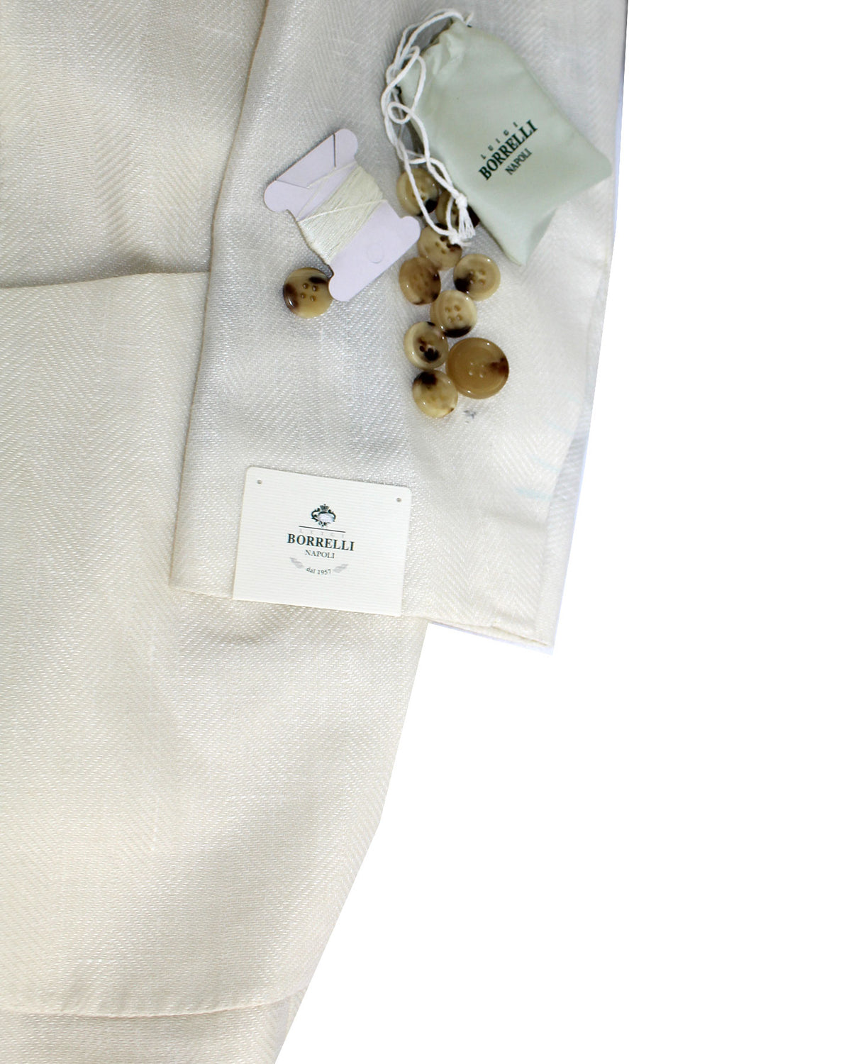 Luigi Borrelli Sport Coat Beige-White 