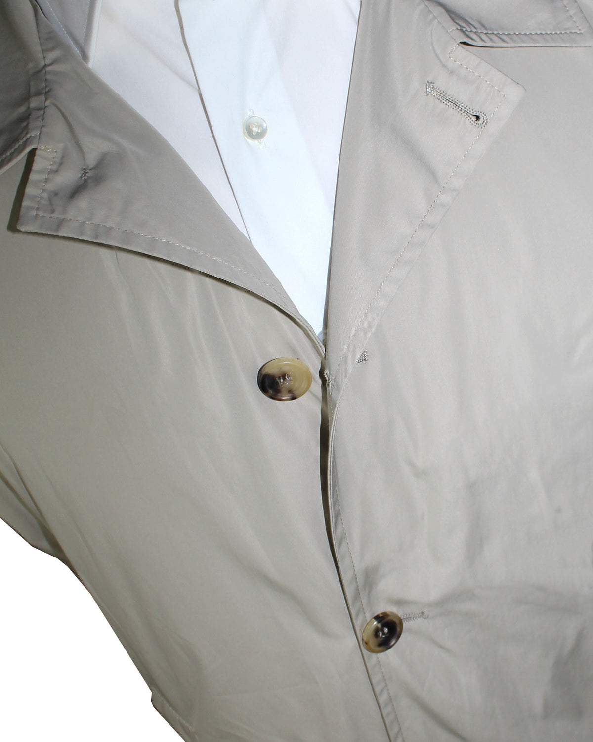 Luigi Borrelli Rain Coat Beige 