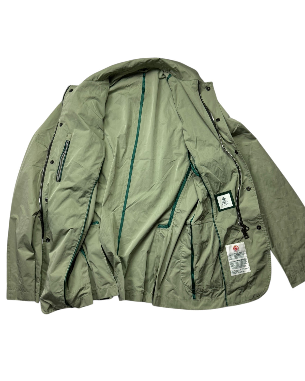 Luigi Borrelli Coat Green