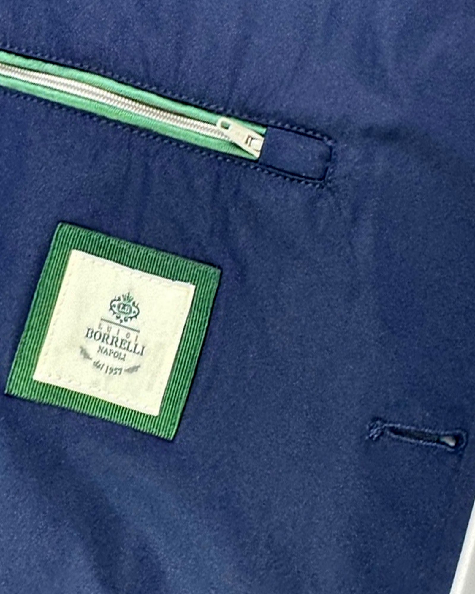 Luigi Borrelli Rain Coat Navy EU 46 / US 36 SALE