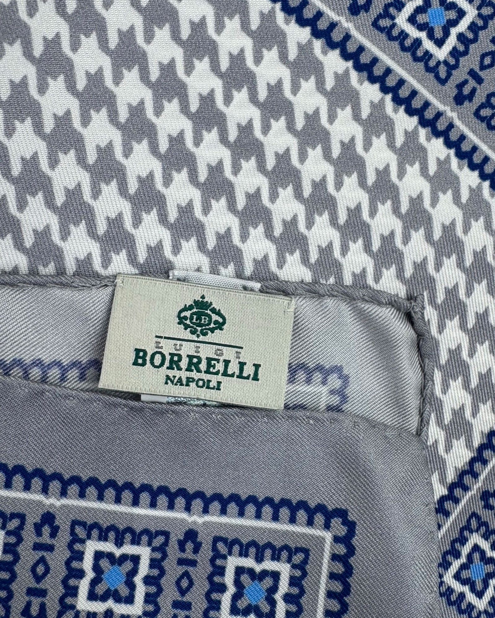 Luigi Borrelli Silk Pocket Square