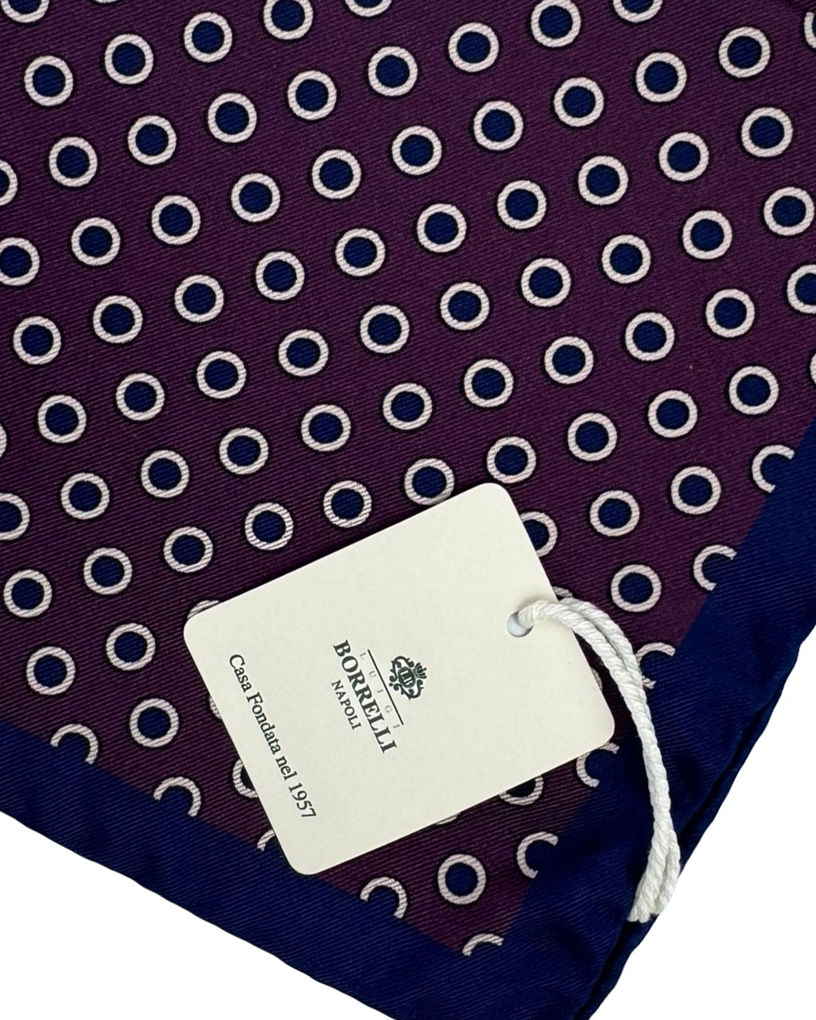 Maroon Dotted Hankie
