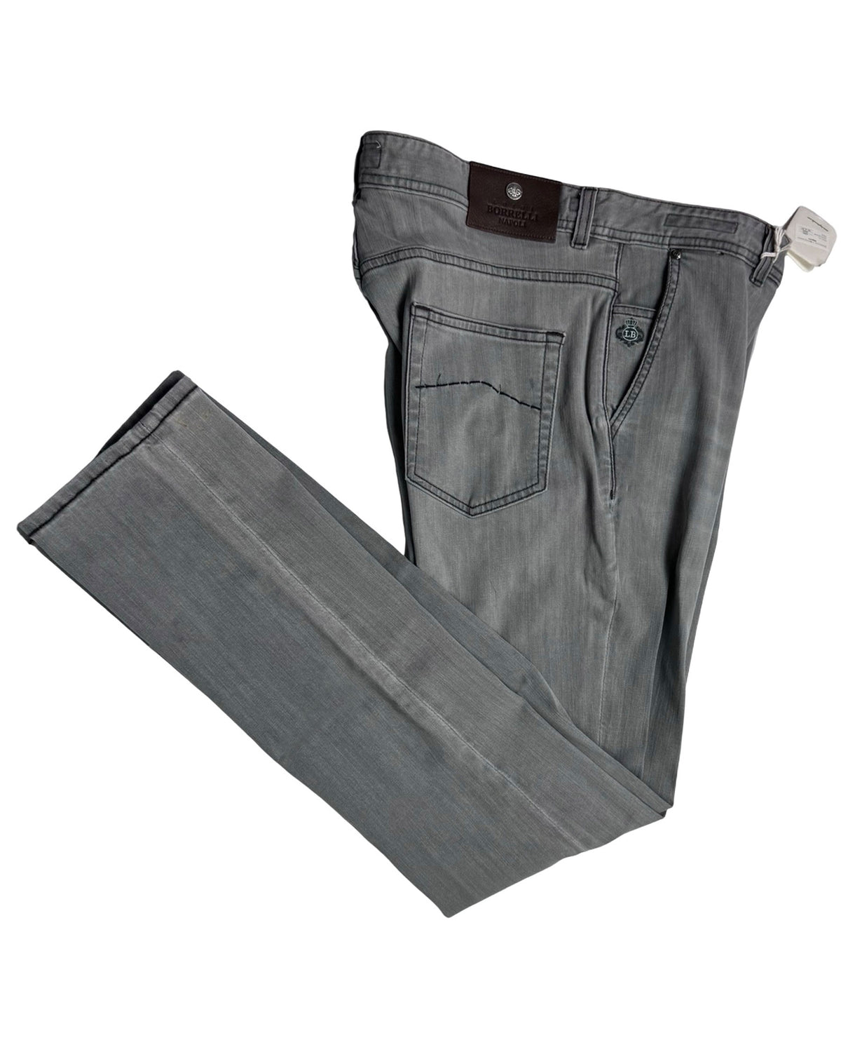 Luigi Borrelli Jeans Gray Denim 