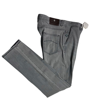 Luigi Borrelli Jeans Gray Denim 