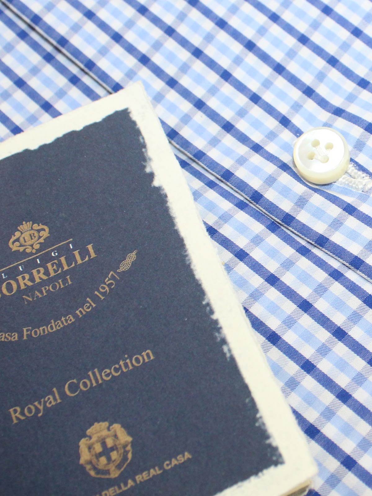 Luigi Borrelli Dress Shirt ROYAL COLLECTION