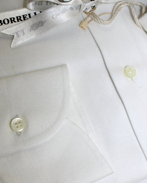 Luigi Borrelli Sport Shirt White 