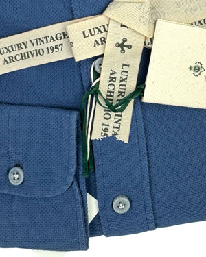 Borrelli Sport Shirt Navy