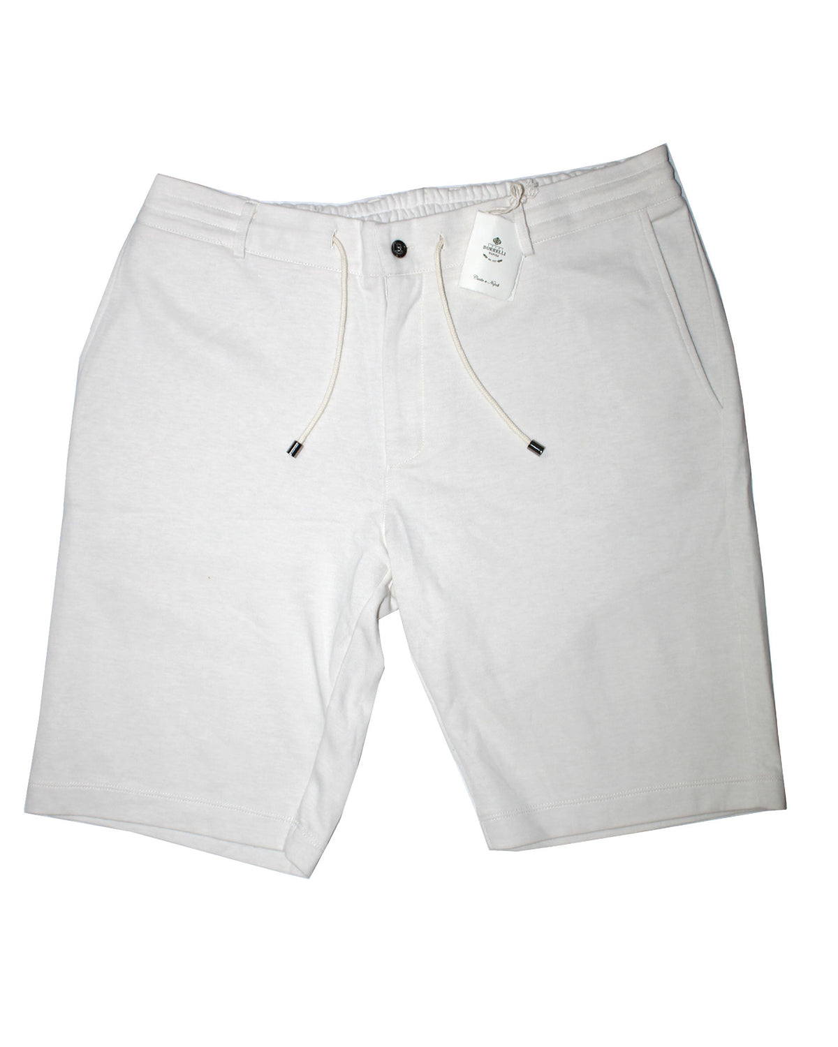 Luigi Borrelli Shorts White - Men Lounge Wear
