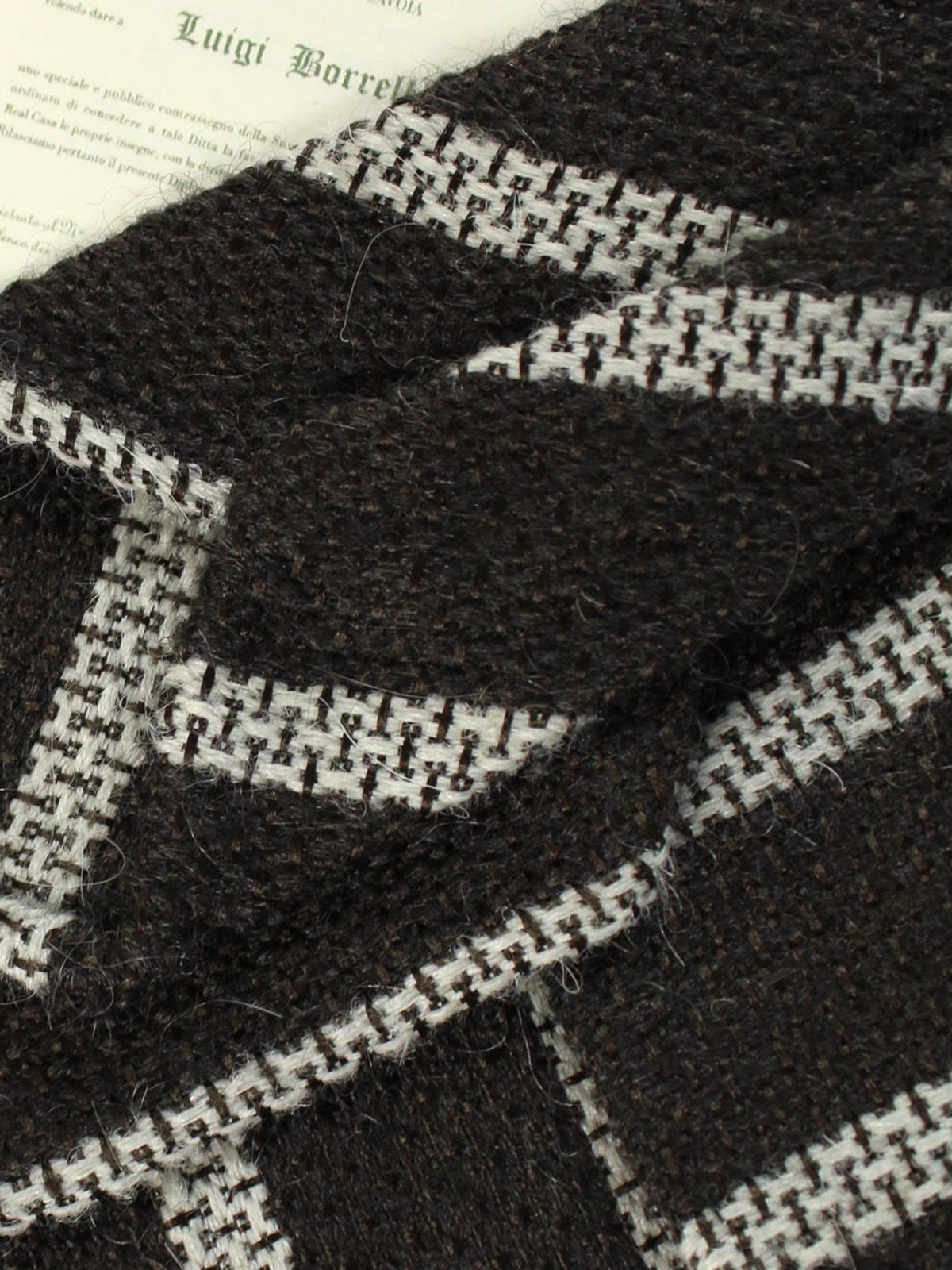 Luigi Borrelli Unlined Tie Wool 