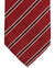 Luigi Borrelli Silk Tie Bordeaux Maroon Stripes Design
