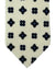 Luigi Borrelli Tie White Classic Italian Design