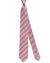 Luigi Borrelli Silk Tie Pink Royal Blue Stripes