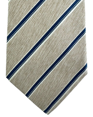Luigi Borrelli Oatmeal Stripes