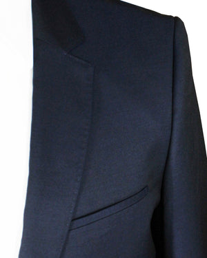 Hugo Boss Sport Coat Dark Blue - Virgin Wool Blazer EU 46 / US 36 R Extra Slim Fit - REDUCED SALE