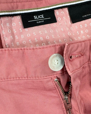 Hugo Boss Shorts Slim Fit Pink EU 50/ 34