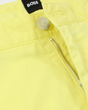 Hugo Boss Men Shorts Slim Fit Yellow EU 48/ 32 SALE