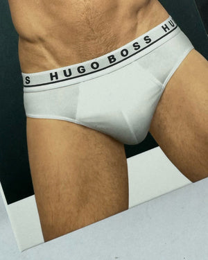 Hugo Boss Men Underwear 3 Pack Stretch Cotton Mini Brief M