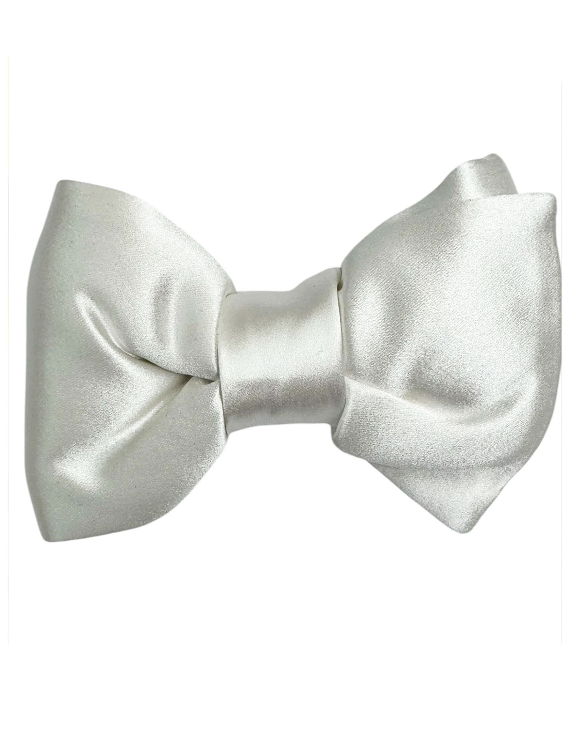 Tom Ford Silk Bow Tie Ivory White