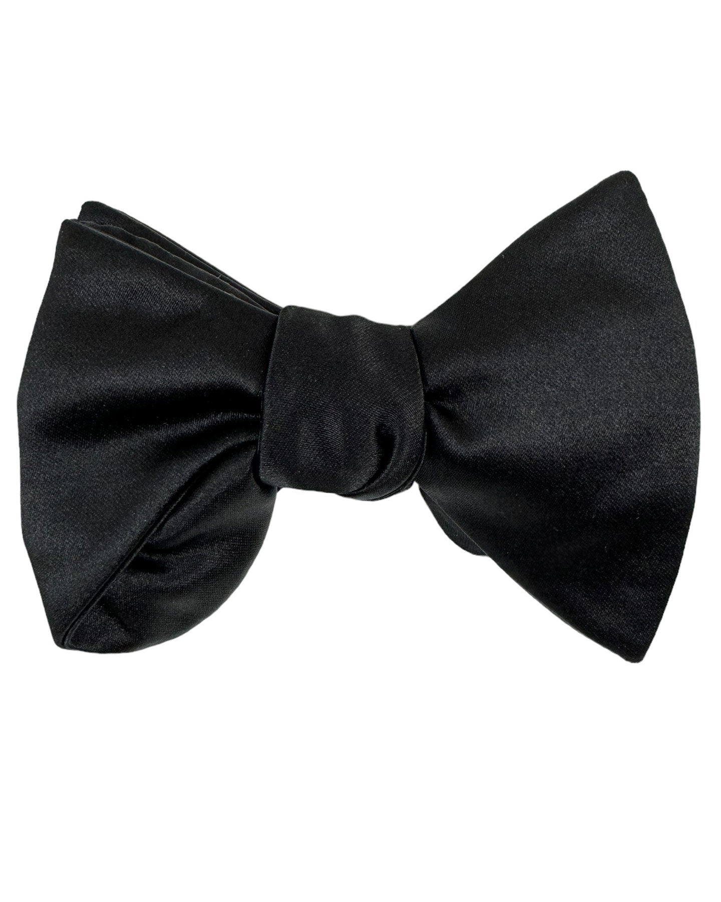 Silk Black Bow Tie 
