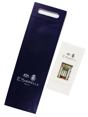 E. Marinella Tie Dark Blue Red Mini Floral Design