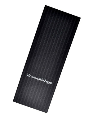 Ermenegildo Zegna Tied for  Navy Maroon Paisley - Narrow Necktie