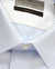 Canali Dress Shirt White Blue Patterned Stripes