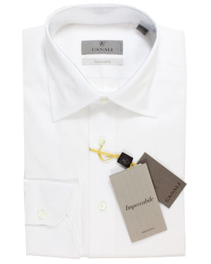 Canali Dress Shirt White 