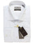 Canali Dress Shirt White Blue Micro Stripes