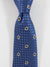 Canali Silk Tie Dark Blue Brown Silver Design SALE