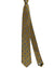 Canali Silk Tie Mustard Navy Medallions Pattern