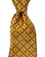 Canali Tie Yellow Red Royal Blue Mini Floral - Jacquard Silk