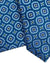 Canali Silk Tie Blue Teal Medallion