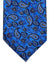 Canali Tie Blue Paisley Design