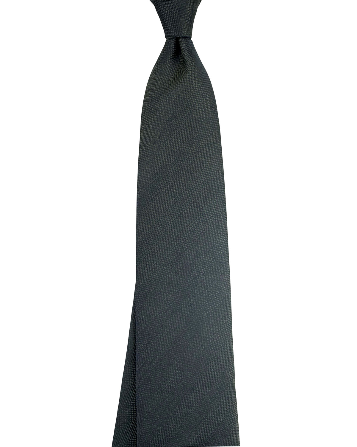 Canali Tie Midnight Blue Green Pattern