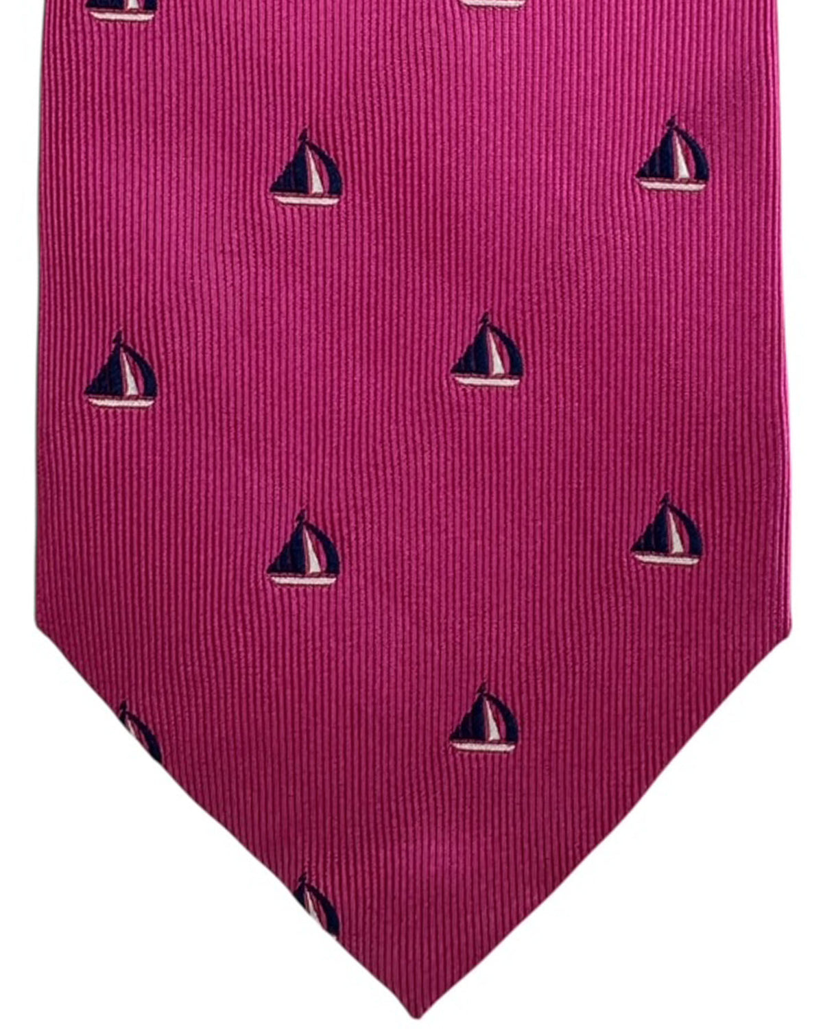 Church's Tie Hot Pink Sailboat Novelty SALE