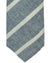 Brunello Cucinelli Linen Necktie Dark Blue Stripes