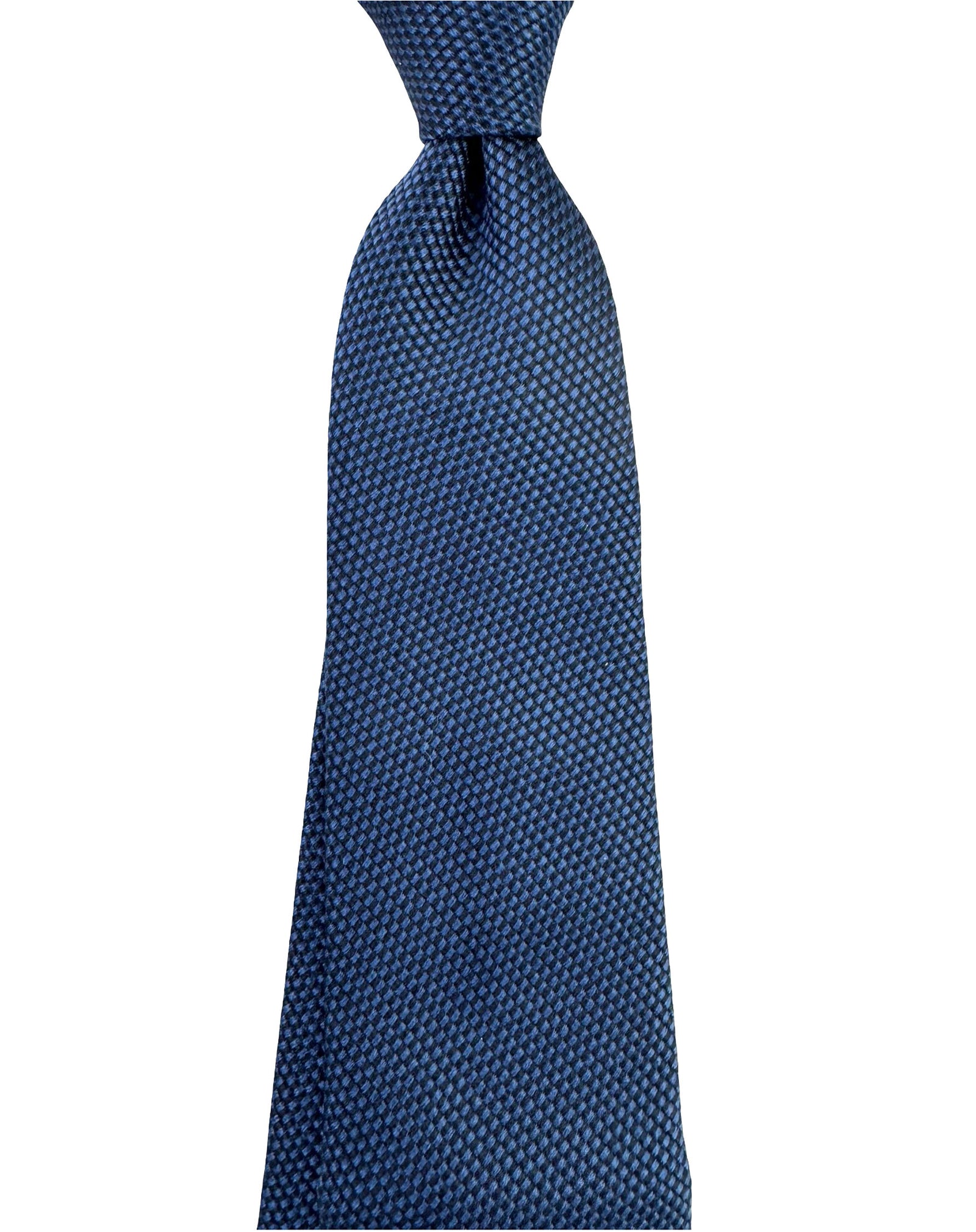 Brunello Cucinelli Silk Tie Dark Blue