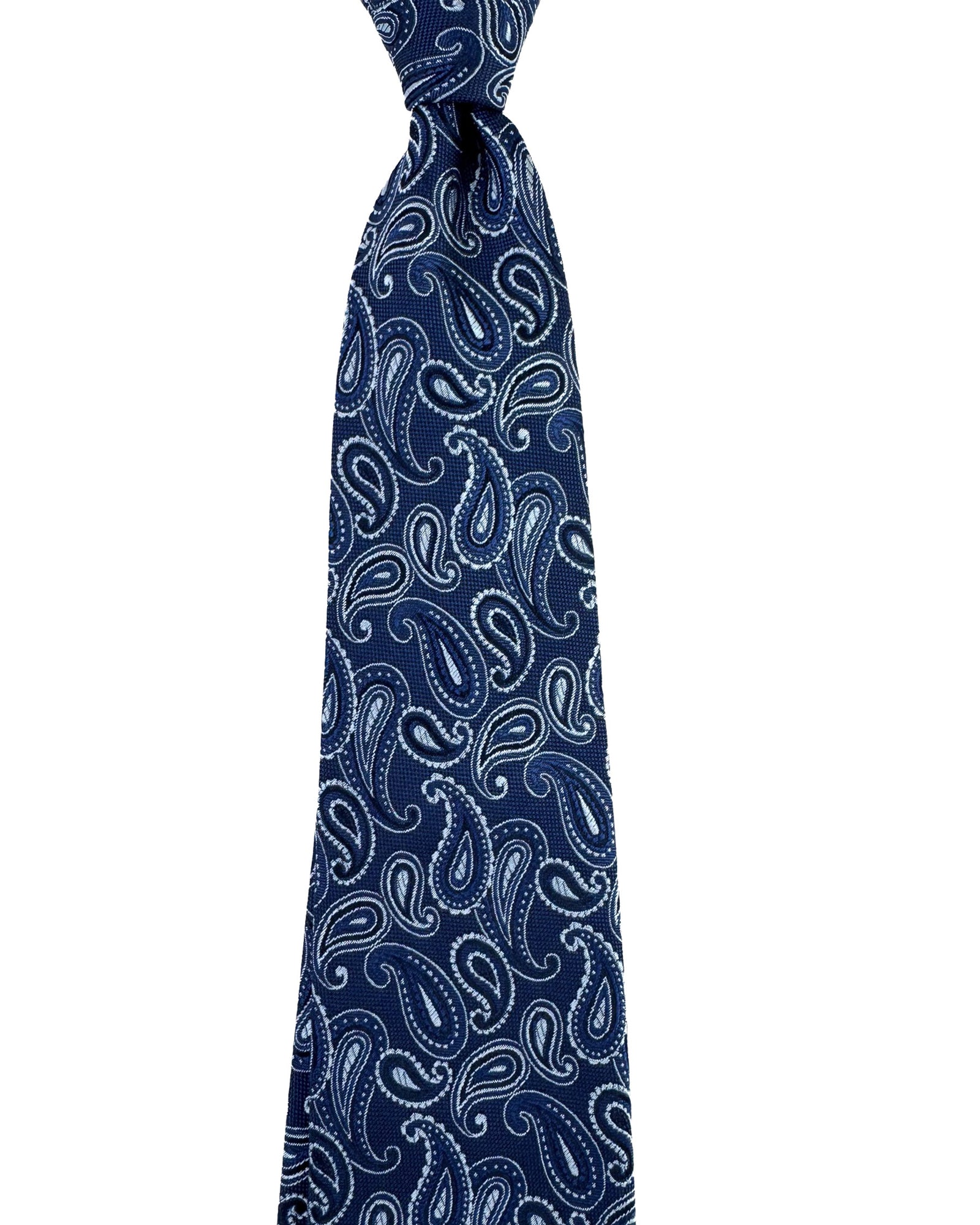 Etro Tie Paisley Design Navy
