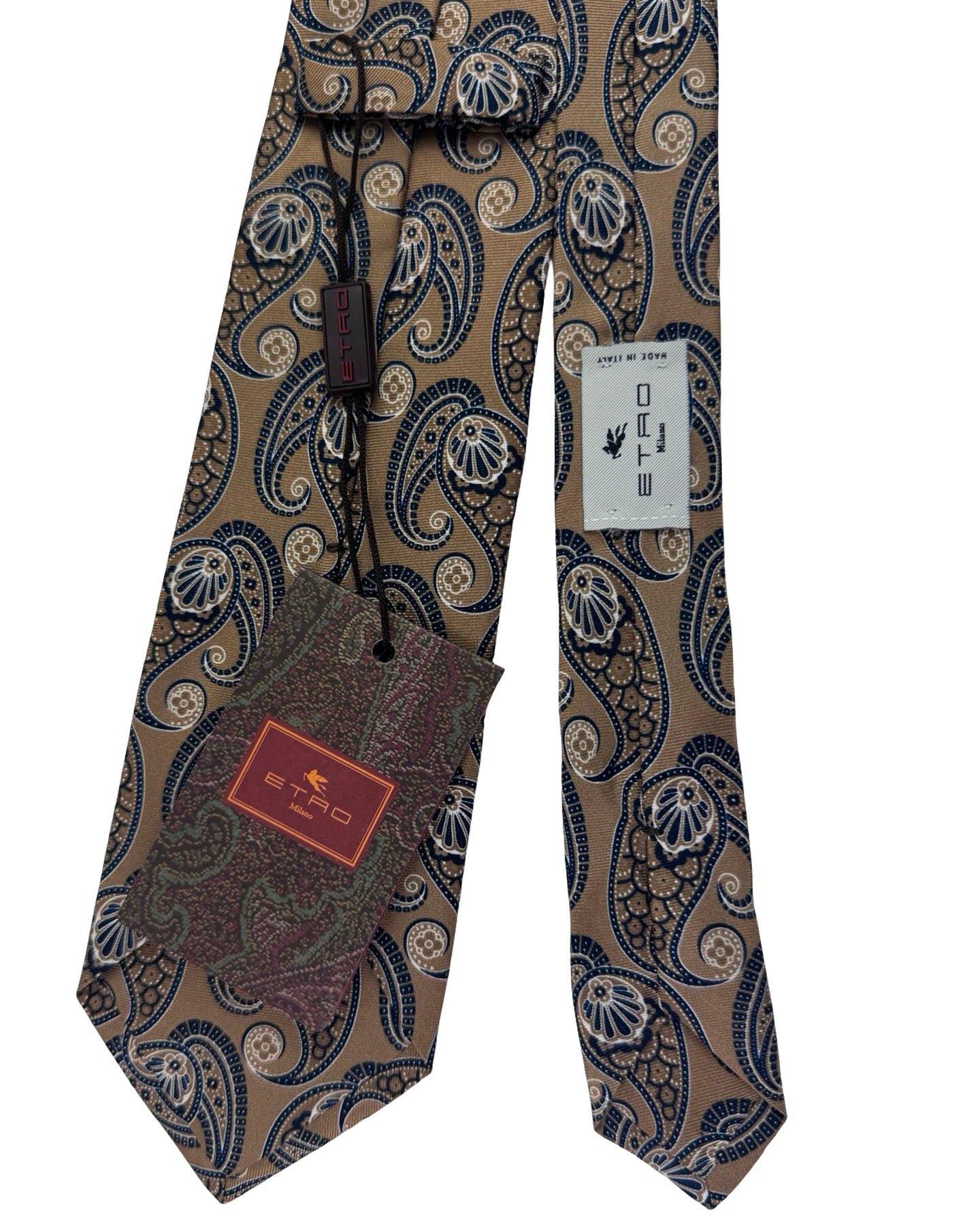 Taupe Tie Etro