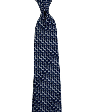 Salvatore Ferragamo Midnight Blue Dachshund Dog