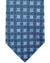 Salvatore Ferragamo Tie Blue Gancini - Jacquard Silk Narrow Necktie