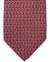 Salvatore Ferragamo Tie Red Gancini - New 2024 Collection