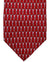 Salvatore Ferragamo Tie Red Cyclist