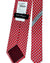 Salvatore Ferragamo Novelty Tie Red Hippopotamus Design