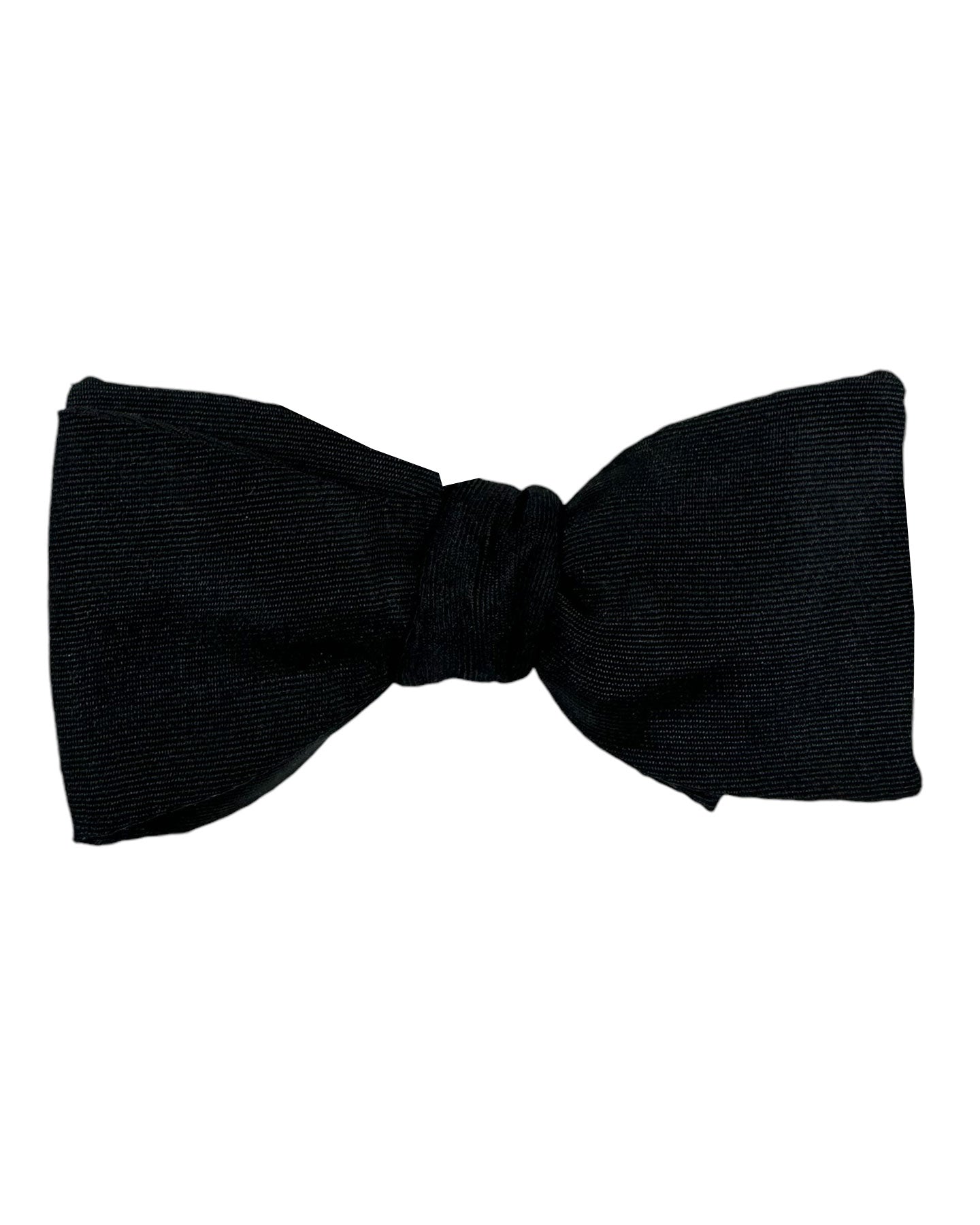 Grosgrain Black Bow Tie