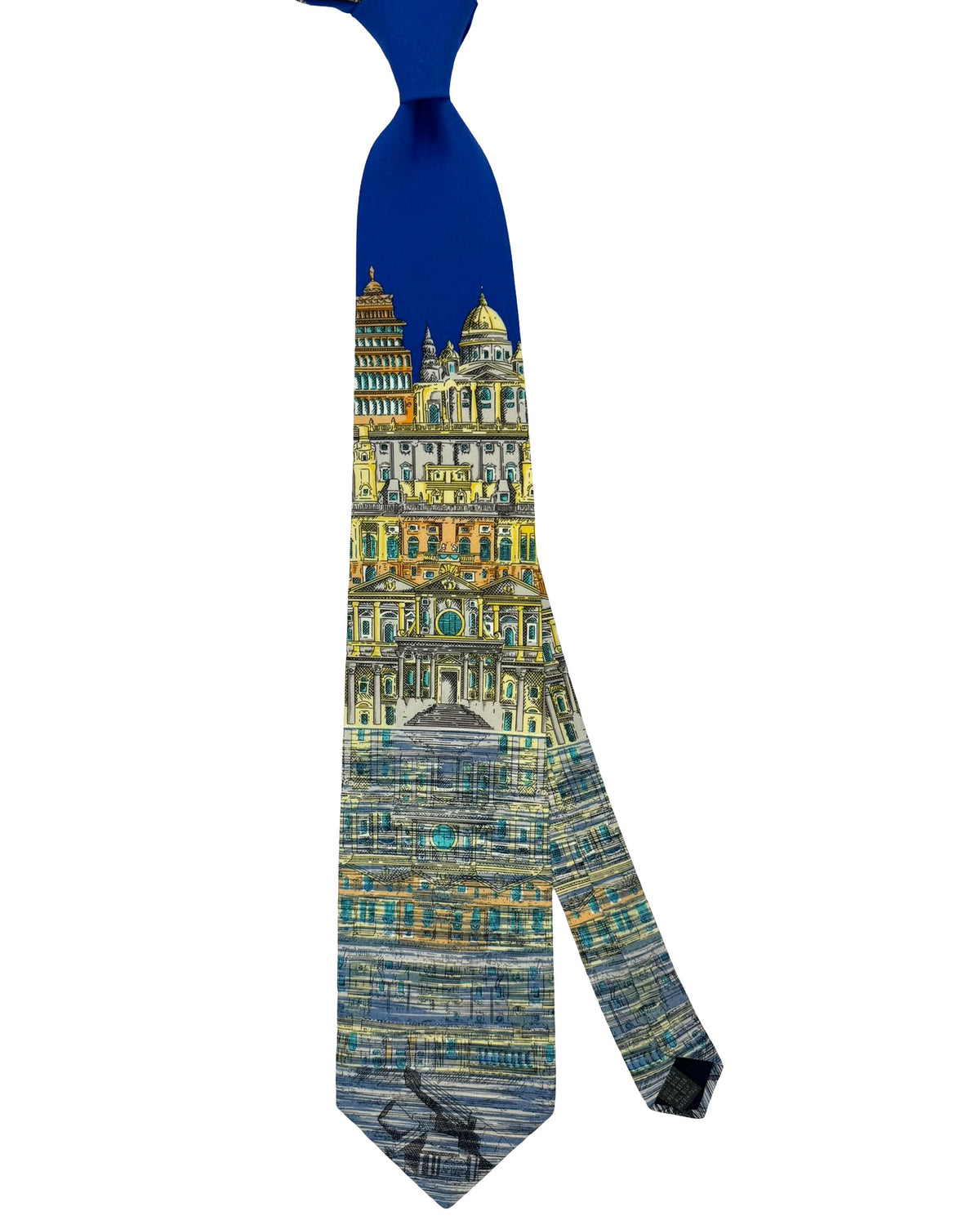 Fornasetti Tie La Cita - Wide Necktie