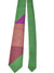Gene Meyer Silk Tie Green Magenta Dust Pink FINAL SALE